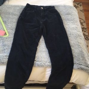 Brandy Melville navy corduroy pants